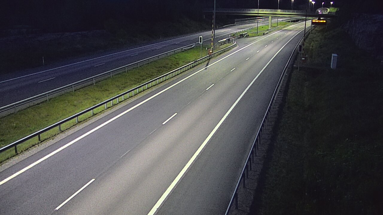 Kelikamerat Kuva Tie 7 Virolahti, Vaalimaan tunneli, puomi länsi, Virolahti, Kymenlaakso
