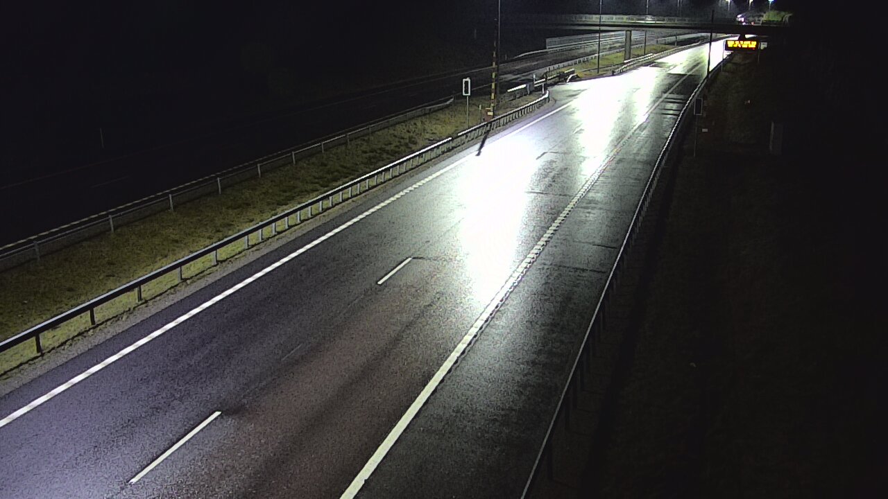 Weather Camera Image Road 7 Virolahti, Vaalimaan tunneli, boom west, Virolahti, Kymenlaakso