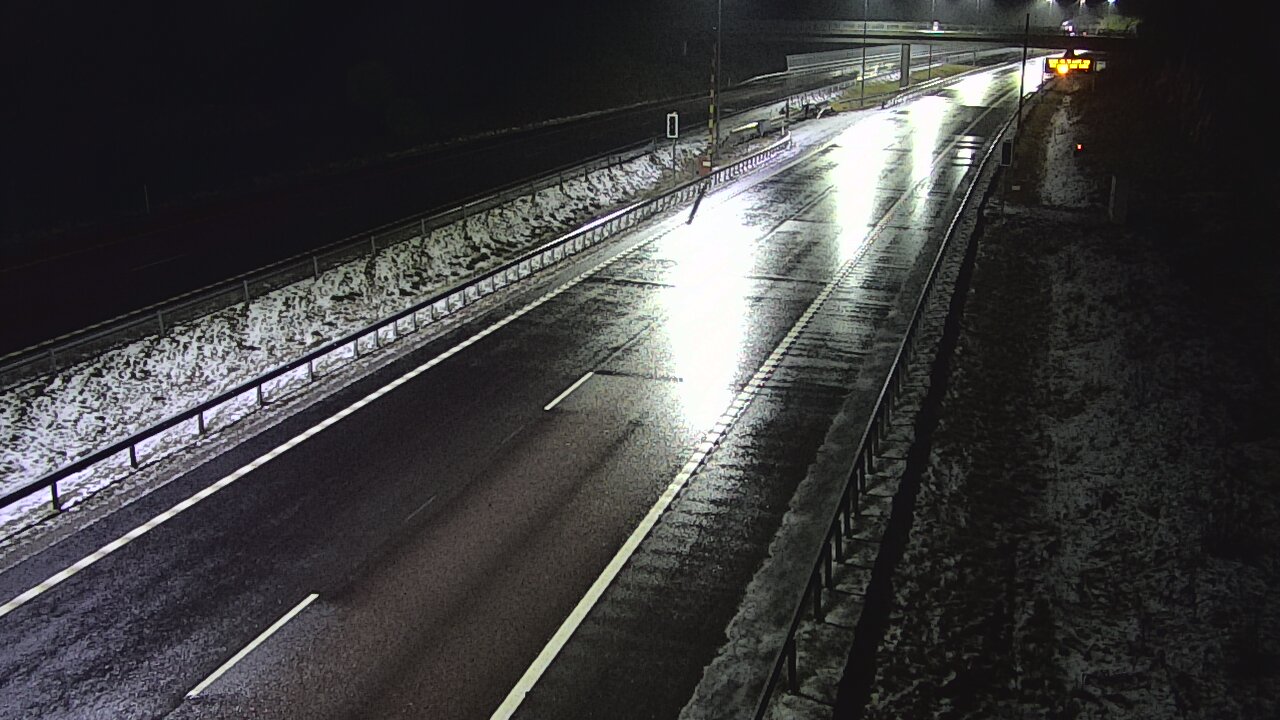 Weather Camera Image Väg 7 Vederlax, Vaalimaan tunneli, bom väst, Virolahti, Kymenlaakso