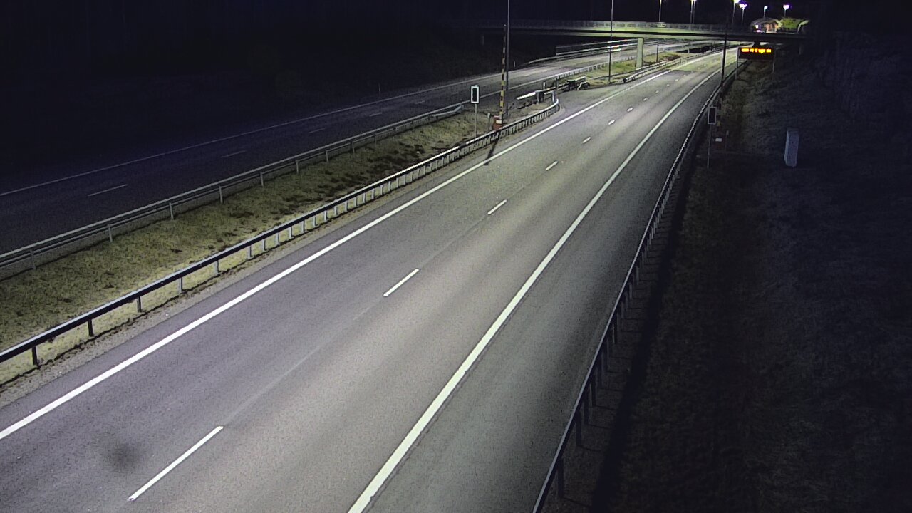 Kelikamerat Kuva Tie 7 Virolahti, Vaalimaan tunneli, puomi länsi, Virolahti, Kymenlaakso