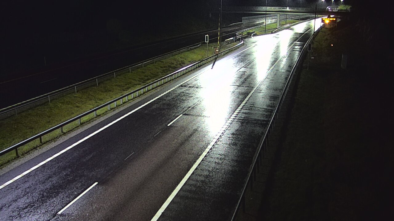 Weather Camera Image Väg 7 Vederlax, Vaalimaan tunneli, bom väst, Virolahti, Kymenlaakso