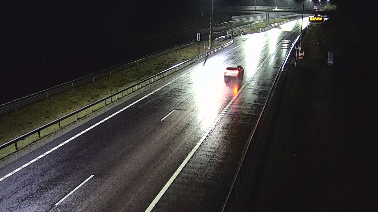 Weather Camera Image Road 7 Virolahti, Vaalimaan tunneli, boom west, Virolahti, Kymenlaakso