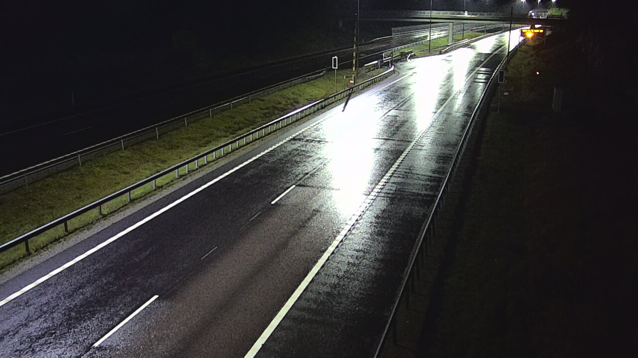 Weather Camera Image Väg 7 Vederlax, Vaalimaan tunneli, bom väst, Virolahti, Kymenlaakso