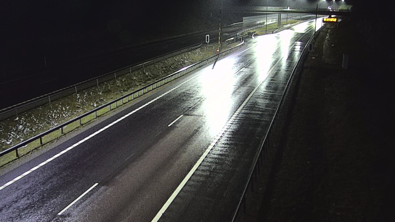 Weather Camera Image Väg 7 Vederlax, Vaalimaan tunneli, bom väst, Virolahti, Kymenlaakso