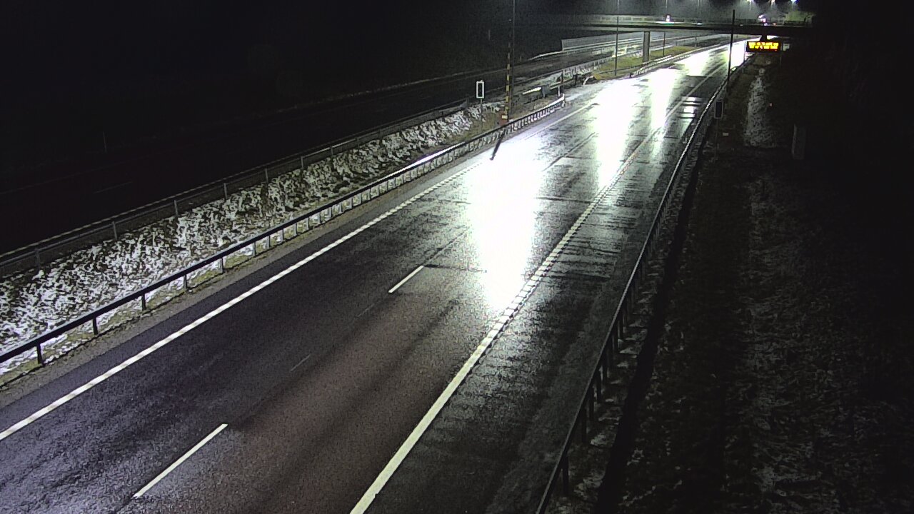 Weather Camera Image Väg 7 Vederlax, Vaalimaan tunneli, bom väst, Virolahti, Kymenlaakso