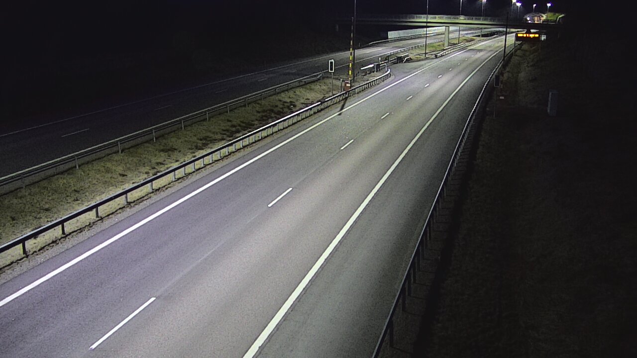 Weather Camera Image Road 7 Virolahti, Vaalimaan tunneli, boom west, Virolahti, Kymenlaakso