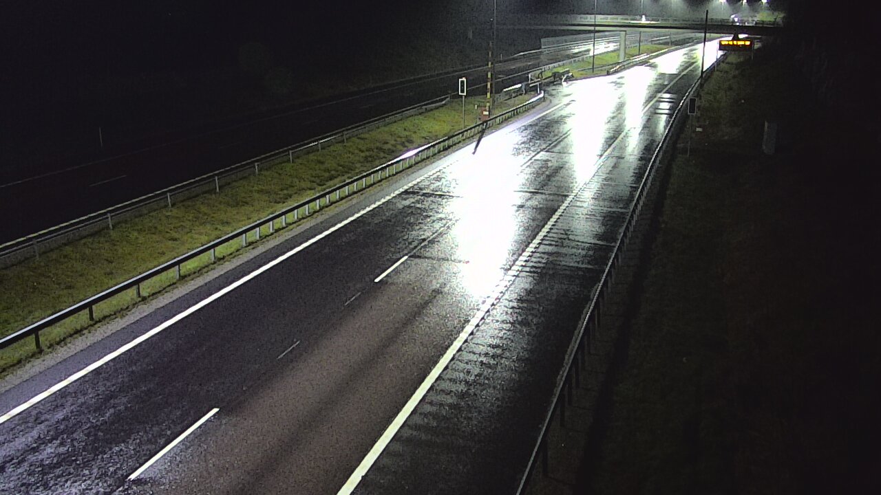 Weather Camera Image Väg 7 Vederlax, Vaalimaan tunneli, bom väst, Virolahti, Kymenlaakso