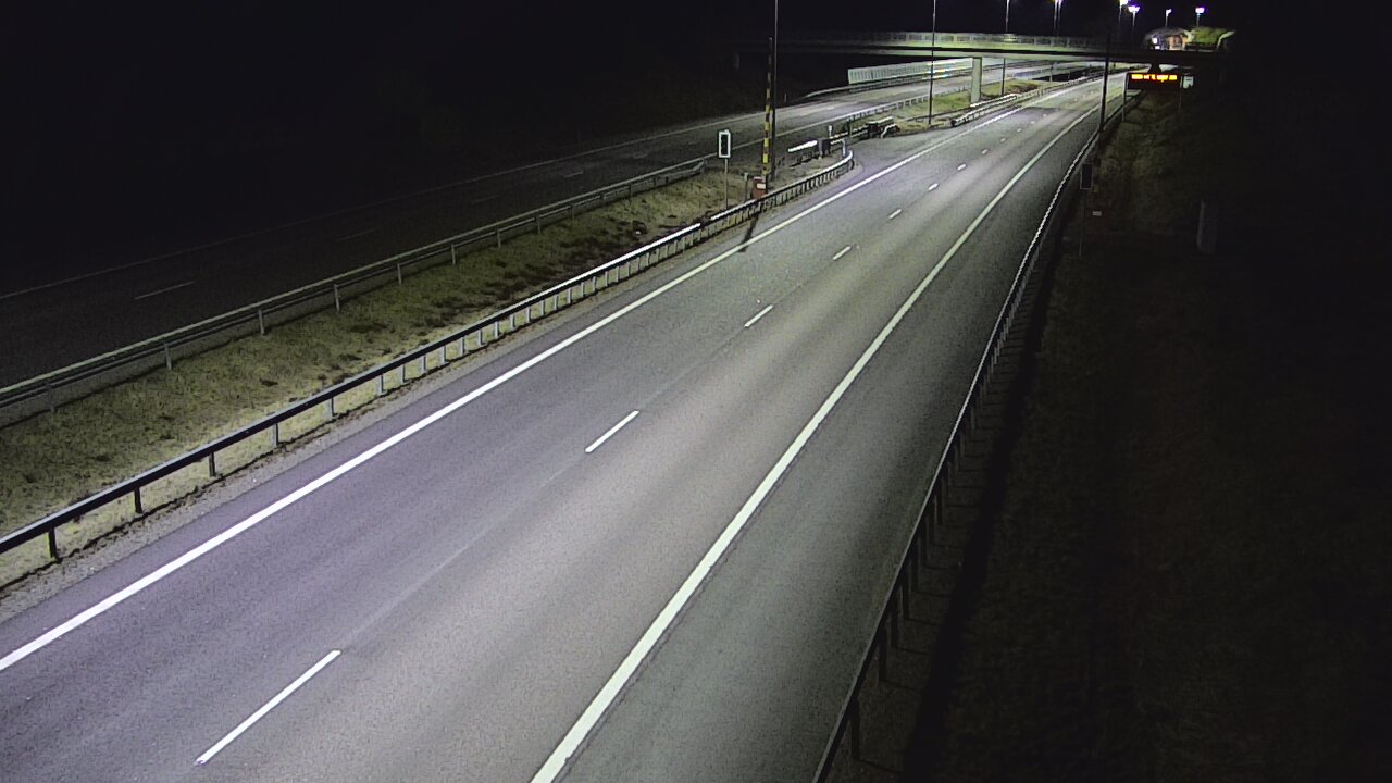 Weather Camera Image Road 7 Virolahti, Vaalimaan tunneli, boom west, Virolahti, Kymenlaakso