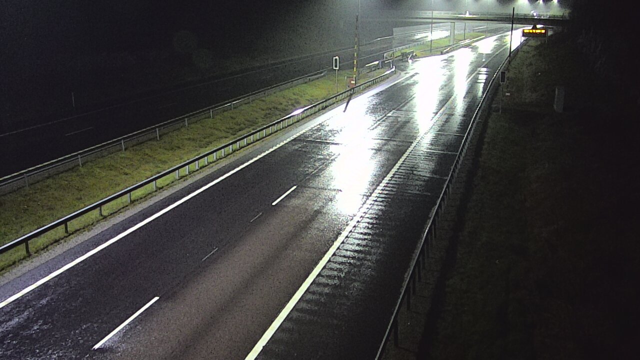 Weather Camera Image Road 7 Virolahti, Vaalimaan tunneli, boom west, Virolahti, Kymenlaakso