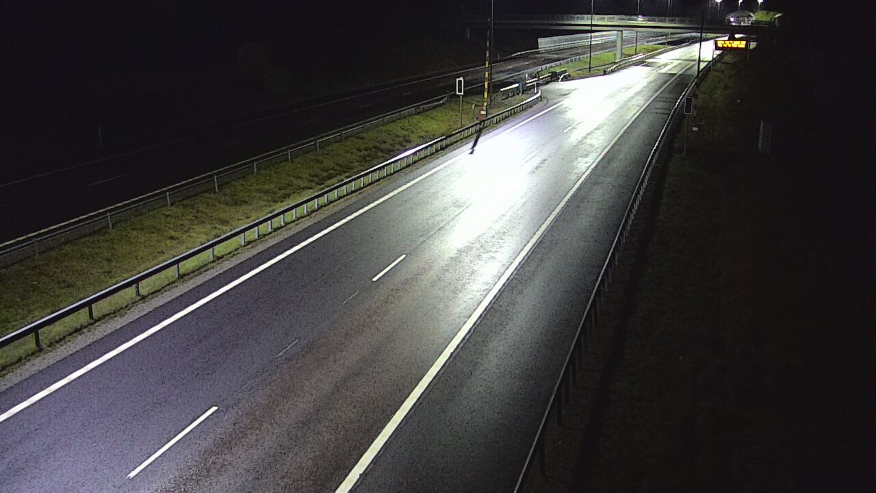 Weather Camera Image Road 7 Virolahti, Vaalimaan tunneli, boom west, Virolahti, Kymenlaakso