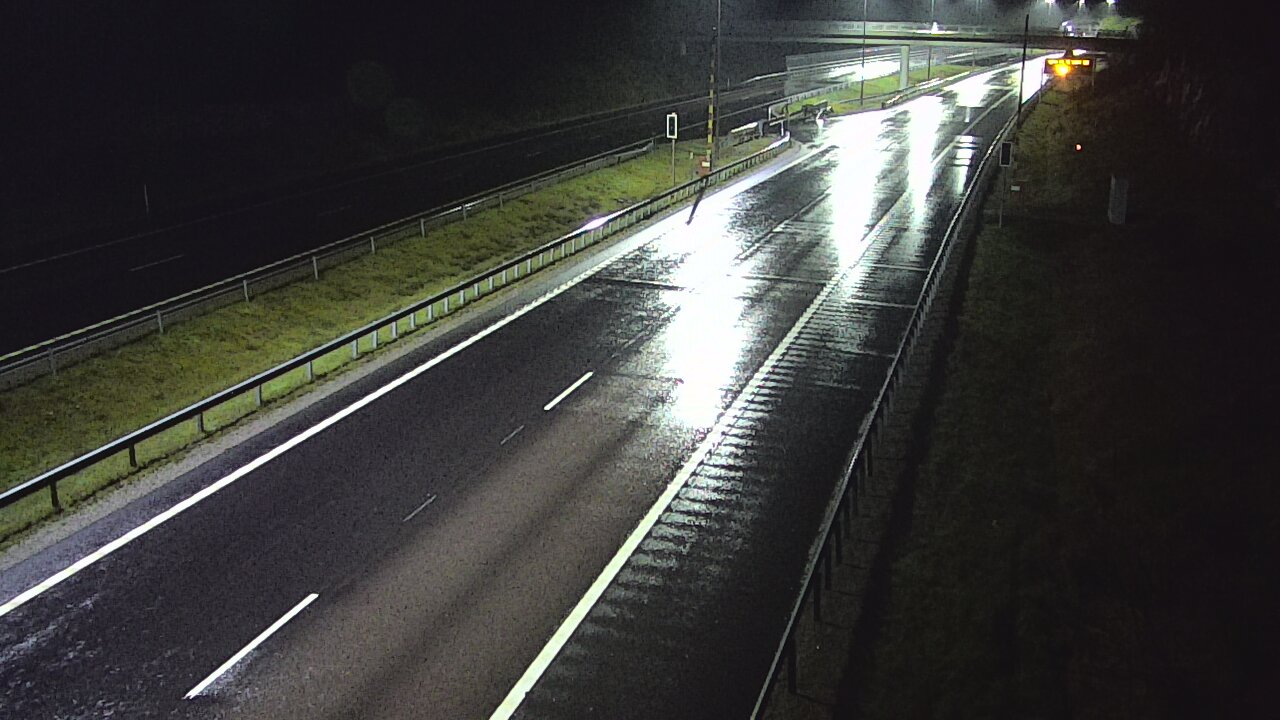 Weather Camera Image Väg 7 Vederlax, Vaalimaan tunneli, bom väst, Virolahti, Kymenlaakso