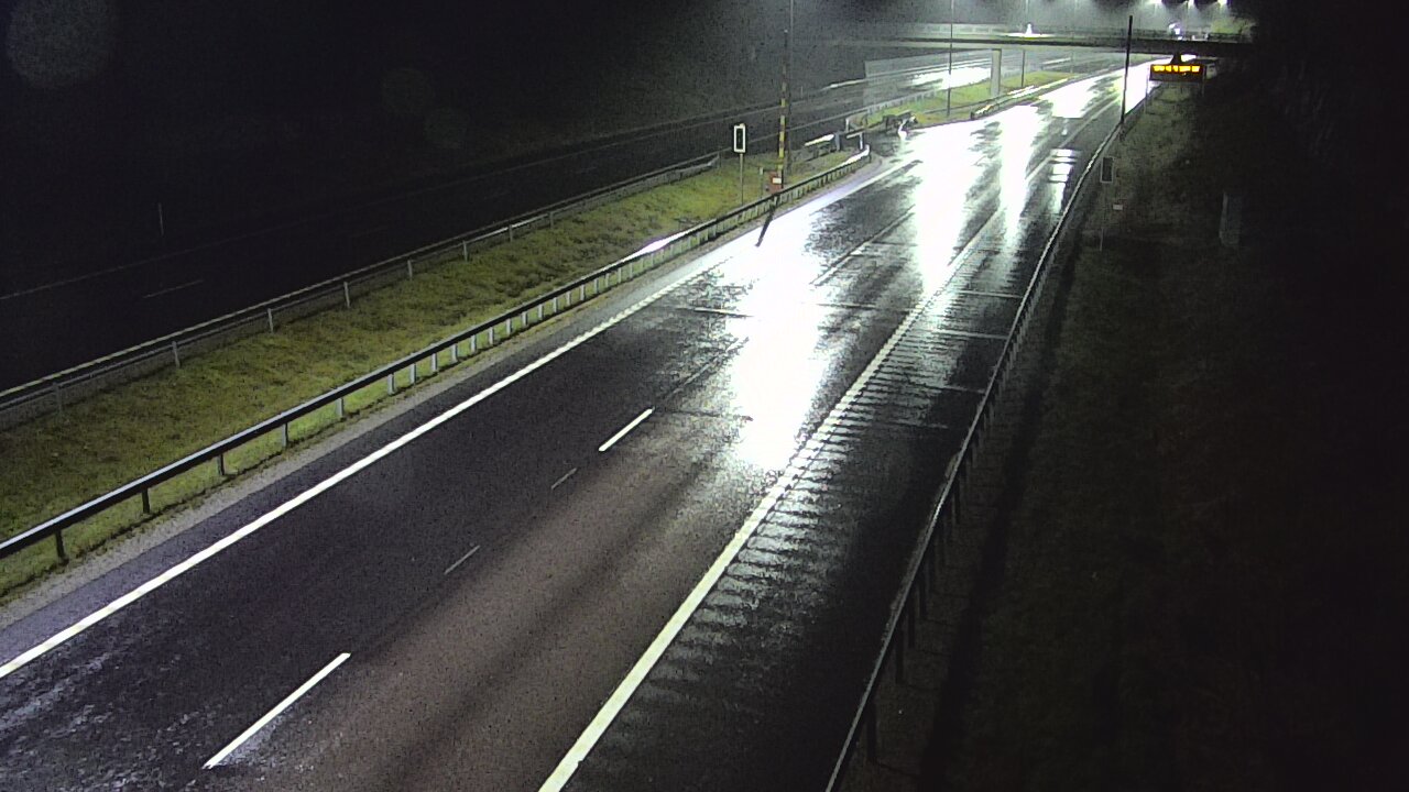 Weather Camera Image Road 7 Virolahti, Vaalimaan tunneli, boom west, Virolahti, Kymenlaakso