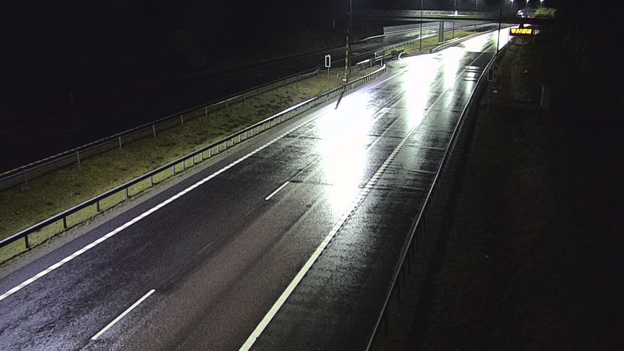 Weather Camera Image Road 7 Virolahti, Vaalimaan tunneli, boom west, Virolahti, Kymenlaakso