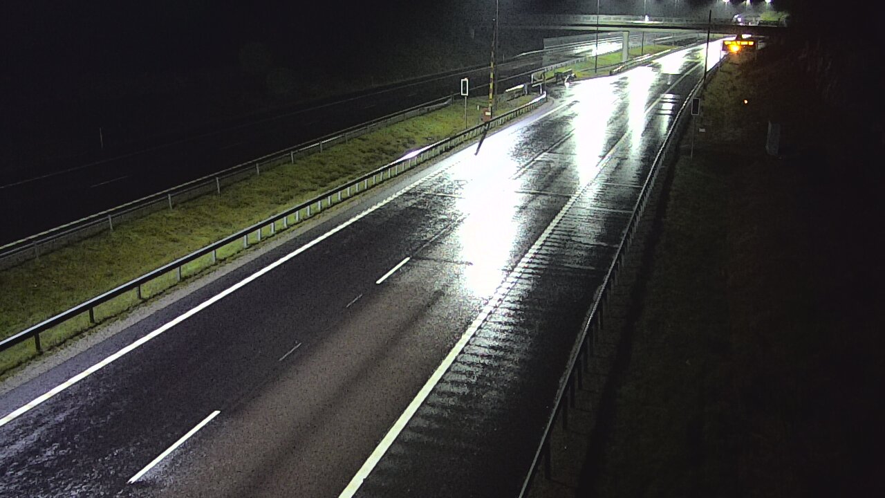 Weather Camera Image Väg 7 Vederlax, Vaalimaan tunneli, bom väst, Virolahti, Kymenlaakso