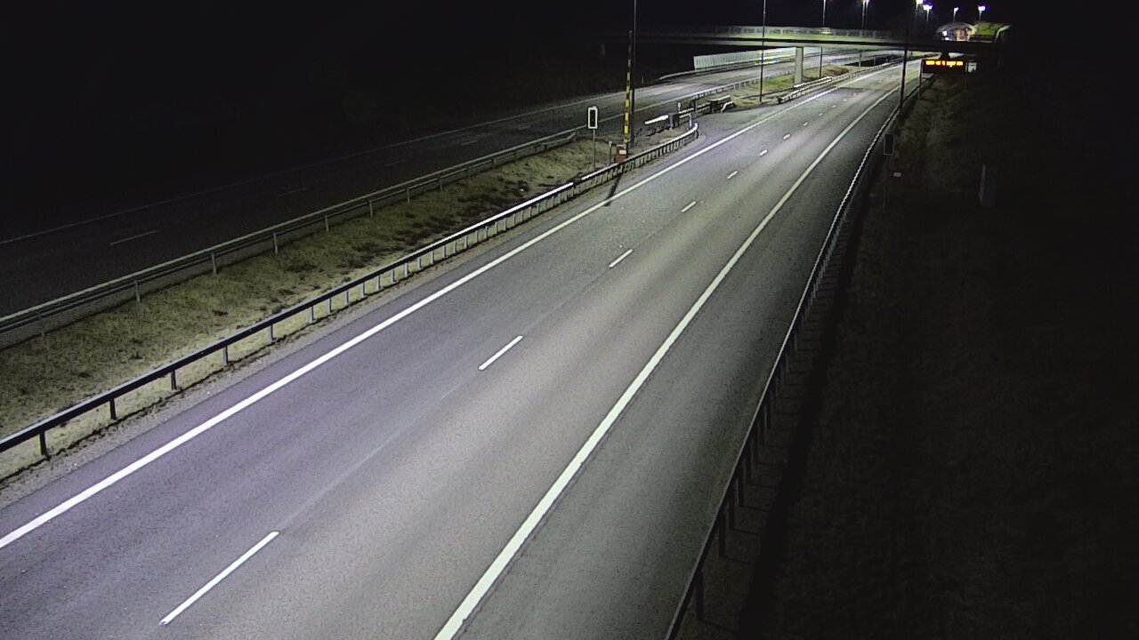 Weather Camera Image Road 7 Virolahti, Vaalimaan tunneli, boom west, Virolahti, Kymenlaakso