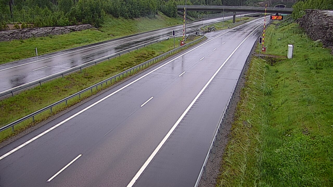 Kelikamerat Kuva Tie 7 Virolahti, Vaalimaan tunneli, puomi länsi, Virolahti, Kymenlaakso
