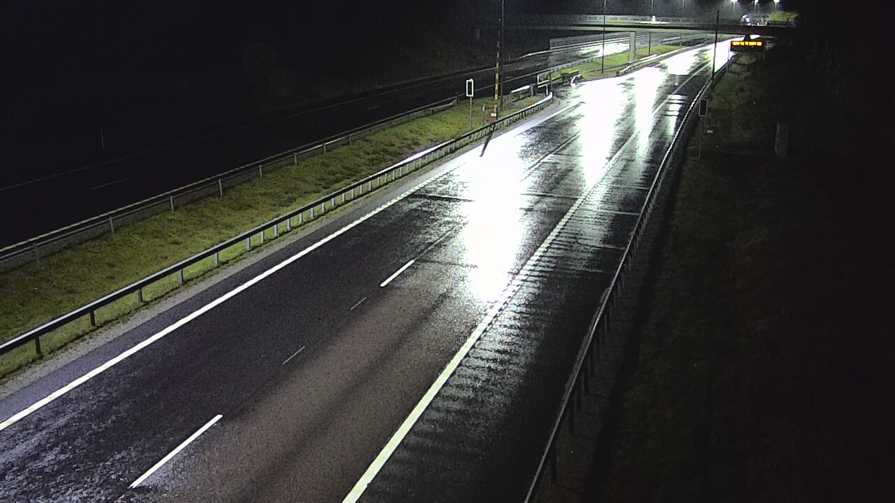 Weather Camera Image Road 7 Virolahti, Vaalimaan tunneli, boom west, Virolahti, Kymenlaakso