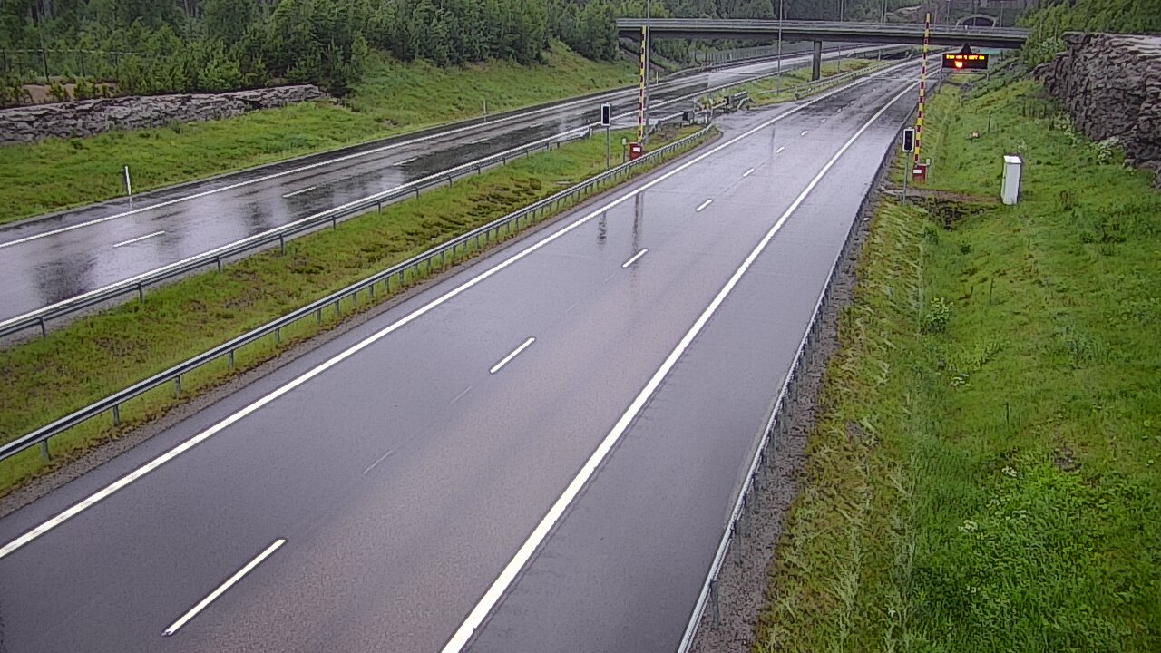 Kelikamerat Kuva Tie 7 Virolahti, Vaalimaan tunneli, puomi länsi, Virolahti, Kymenlaakso