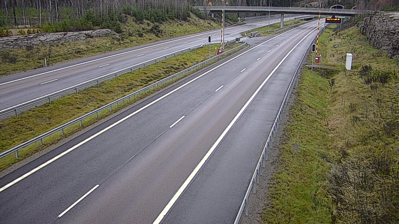 Kelikamerat Kuva Tie 7 Virolahti, Vaalimaan tunneli, puomi länsi, Virolahti, Kymenlaakso