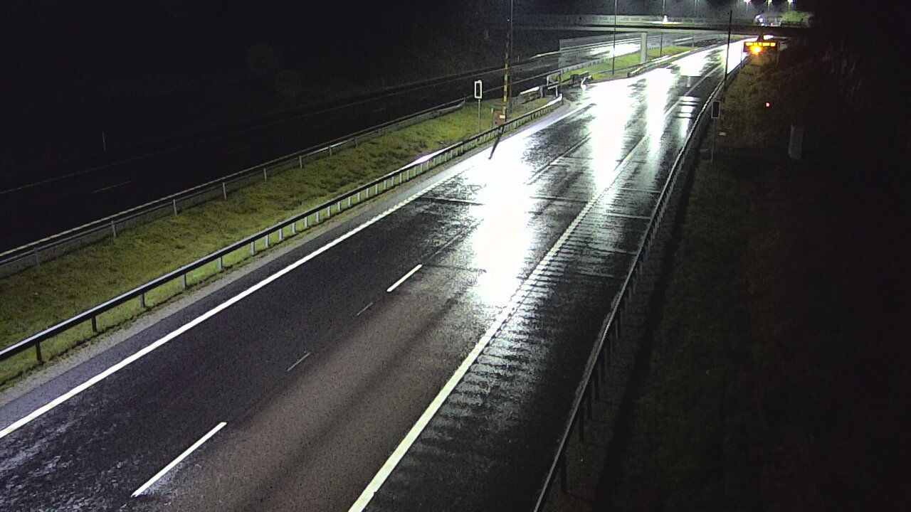 Weather Camera Image Väg 7 Vederlax, Vaalimaan tunneli, bom väst, Virolahti, Kymenlaakso