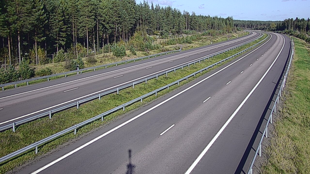Weather Camera Image Road 7 Virolahti, Vaalimaa tunneli west, Virolahti, Kymenlaakso