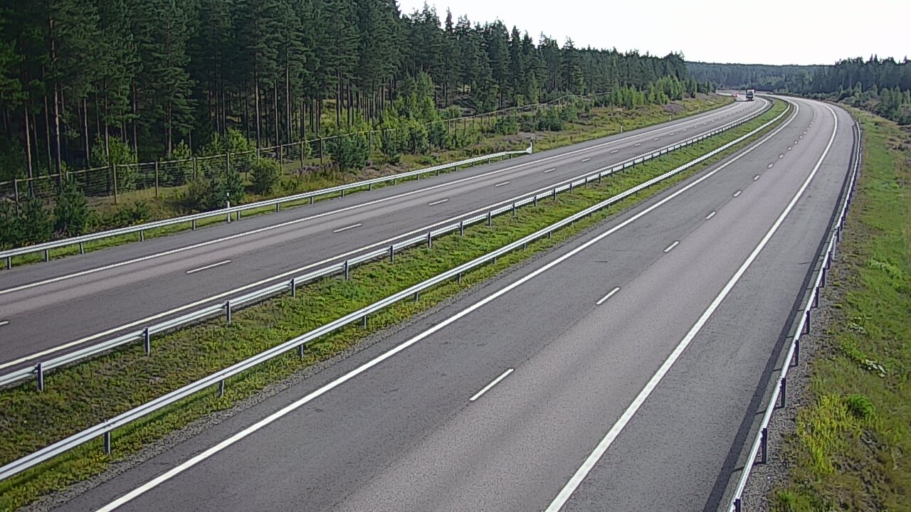 Weather Camera Image Road 7 Virolahti, Vaalimaa tunneli west, Virolahti, Kymenlaakso