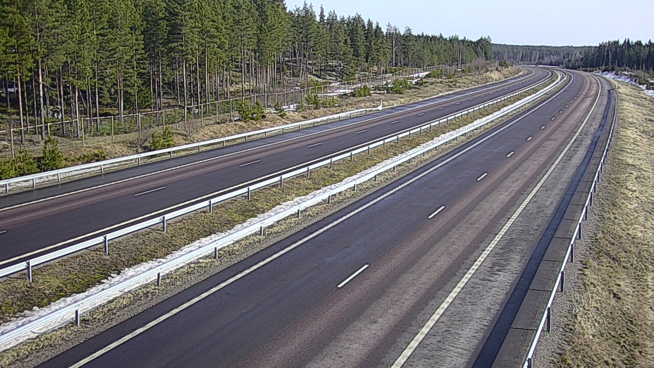 Weather Camera Image Road 7 Virolahti, Vaalimaa tunneli west, Virolahti, Kymenlaakso