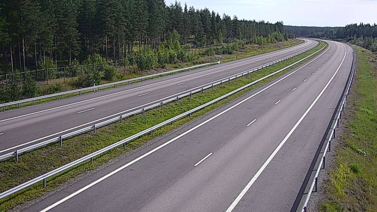 Weather Camera Image Road 7 Virolahti, Vaalimaa tunneli west, Virolahti, Kymenlaakso