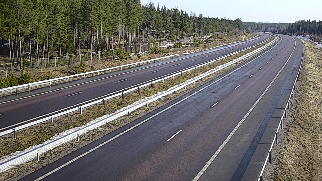 Weather Camera Image Road 7 Virolahti, Vaalimaa tunneli west, Virolahti, Kymenlaakso