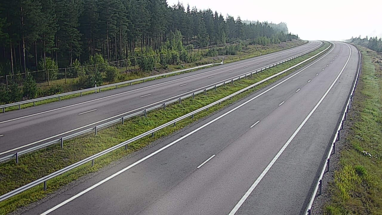 Weather Camera Image Road 7 Virolahti, Vaalimaa tunneli west, Virolahti, Kymenlaakso