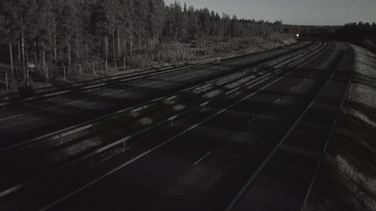 Weather Camera Image Road 7 Virolahti, Vaalimaa tunneli west, Virolahti, Kymenlaakso