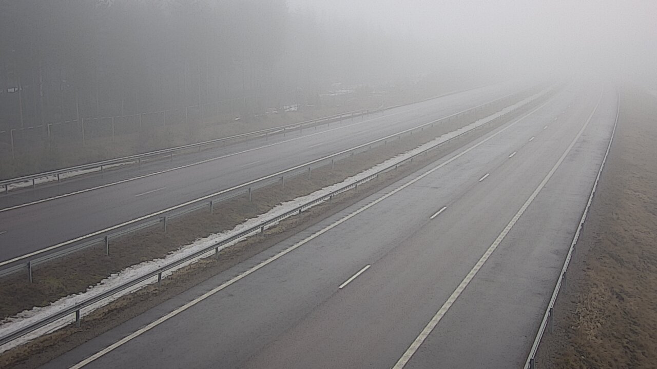 Weather Camera Image Road 7 Virolahti, Vaalimaa tunneli west, Virolahti, Kymenlaakso