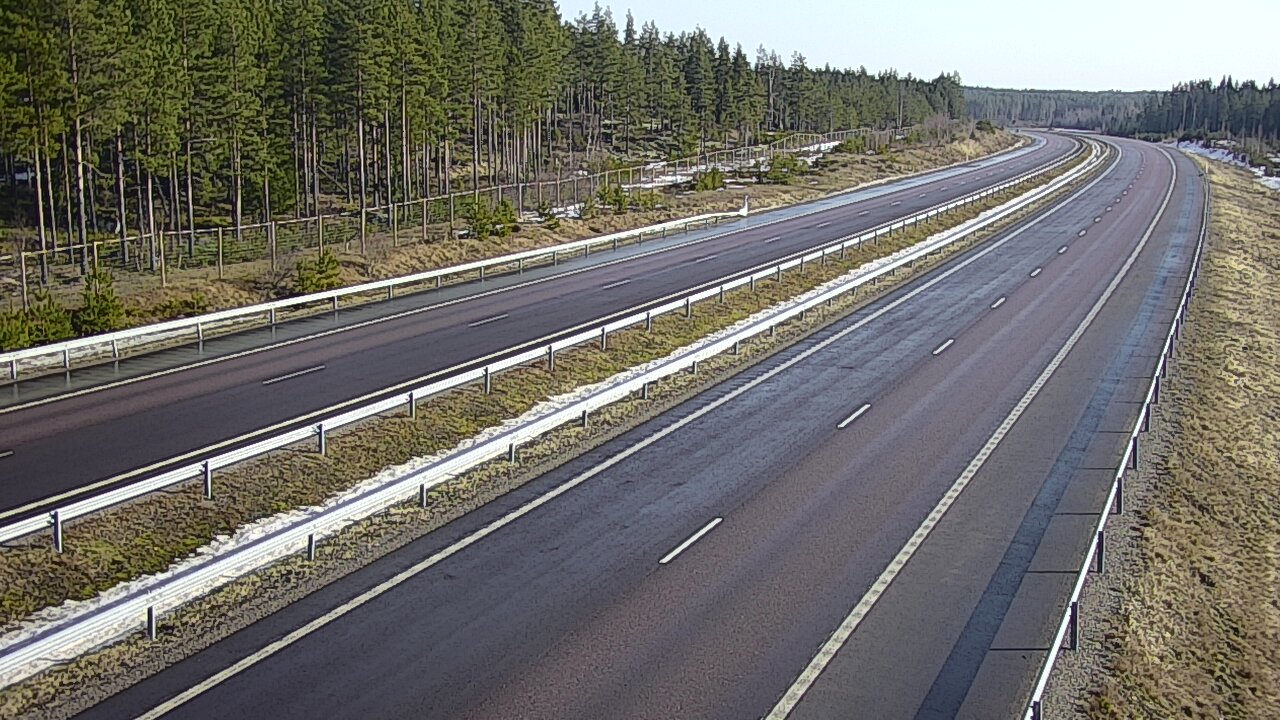 Weather Camera Image Road 7 Virolahti, Vaalimaa tunneli west, Virolahti, Kymenlaakso