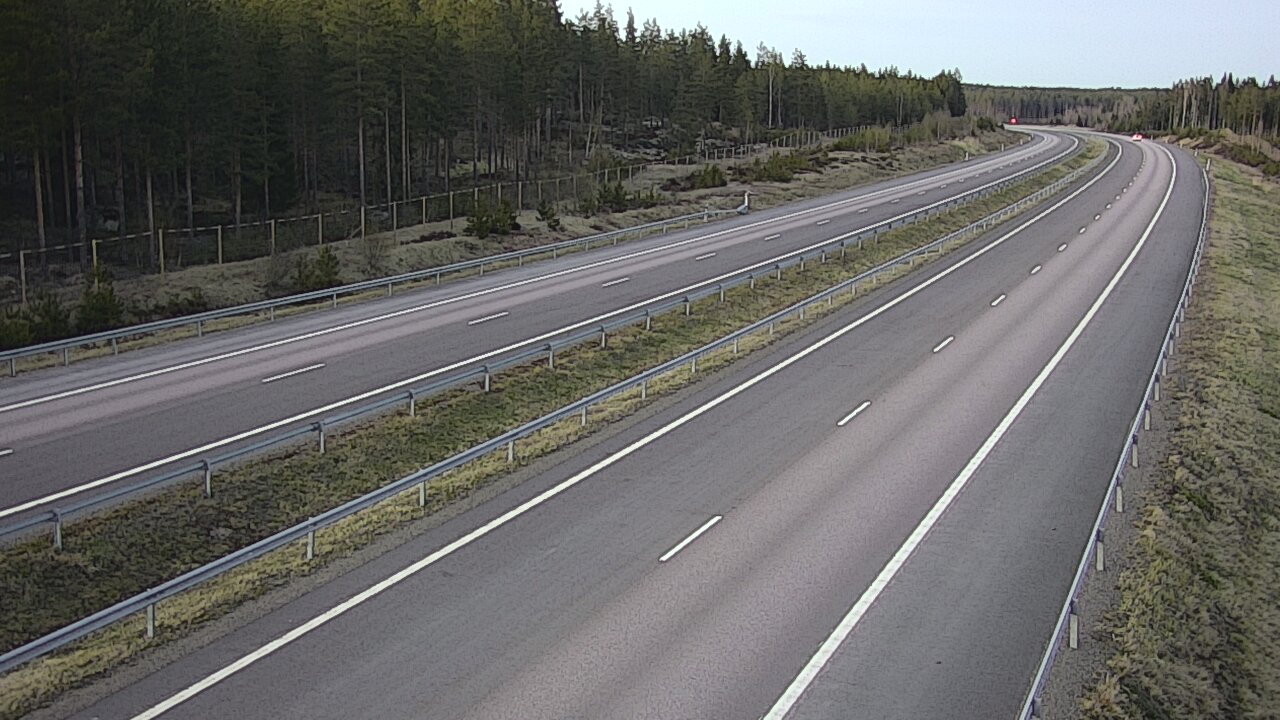 Weather Camera Image Väg 7 Vederlax, Vaalimaan tunneli, väst, Virolahti, Kymenlaakso