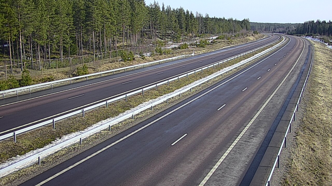 Weather Camera Image Road 7 Virolahti, Vaalimaa tunneli west, Virolahti, Kymenlaakso