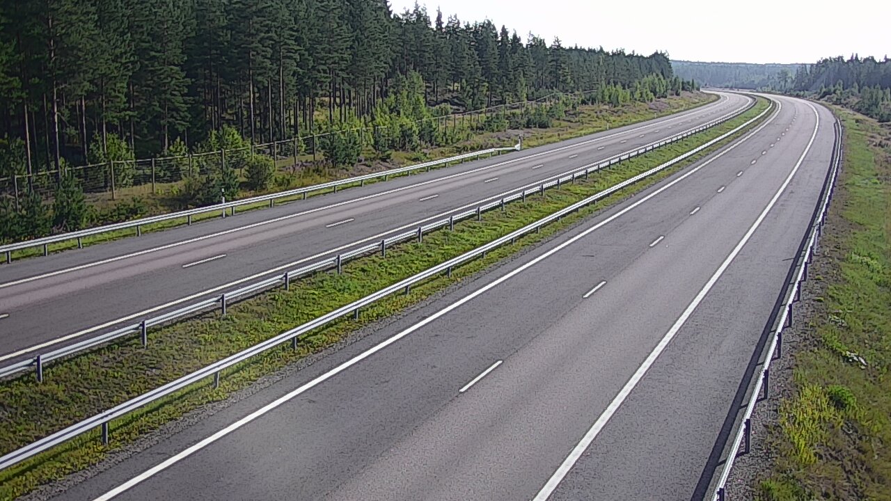 Weather Camera Image Road 7 Virolahti, Vaalimaa tunneli west, Virolahti, Kymenlaakso