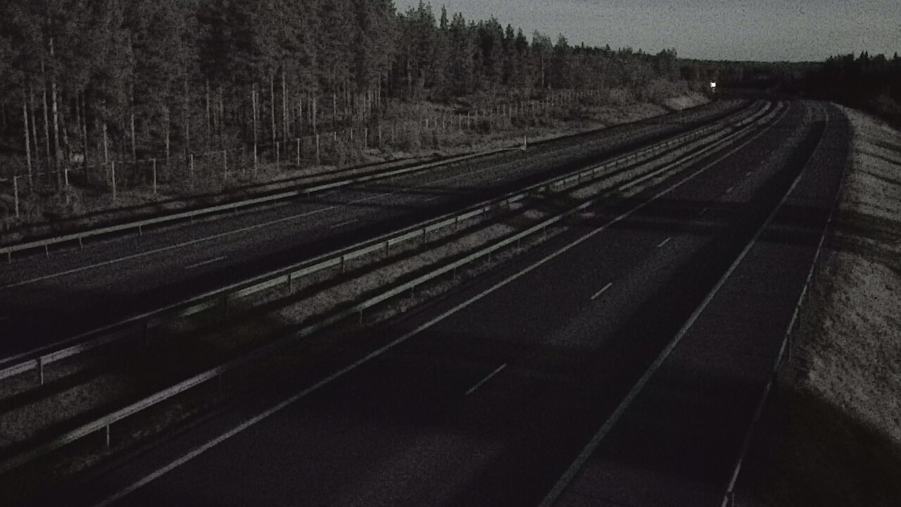 Weather Camera Image Road 7 Virolahti, Vaalimaa tunneli west, Virolahti, Kymenlaakso