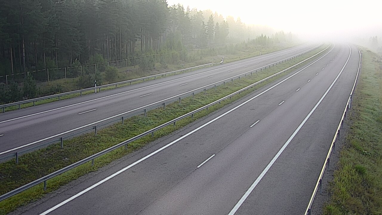 Weather Camera Image Road 7 Virolahti, Vaalimaa tunneli west, Virolahti, Kymenlaakso