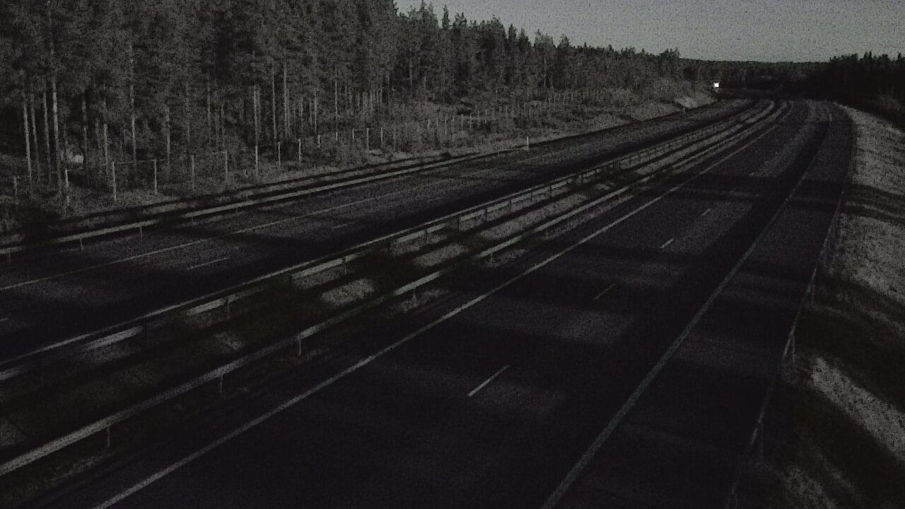 Weather Camera Image Road 7 Virolahti, Vaalimaa tunneli west, Virolahti, Kymenlaakso