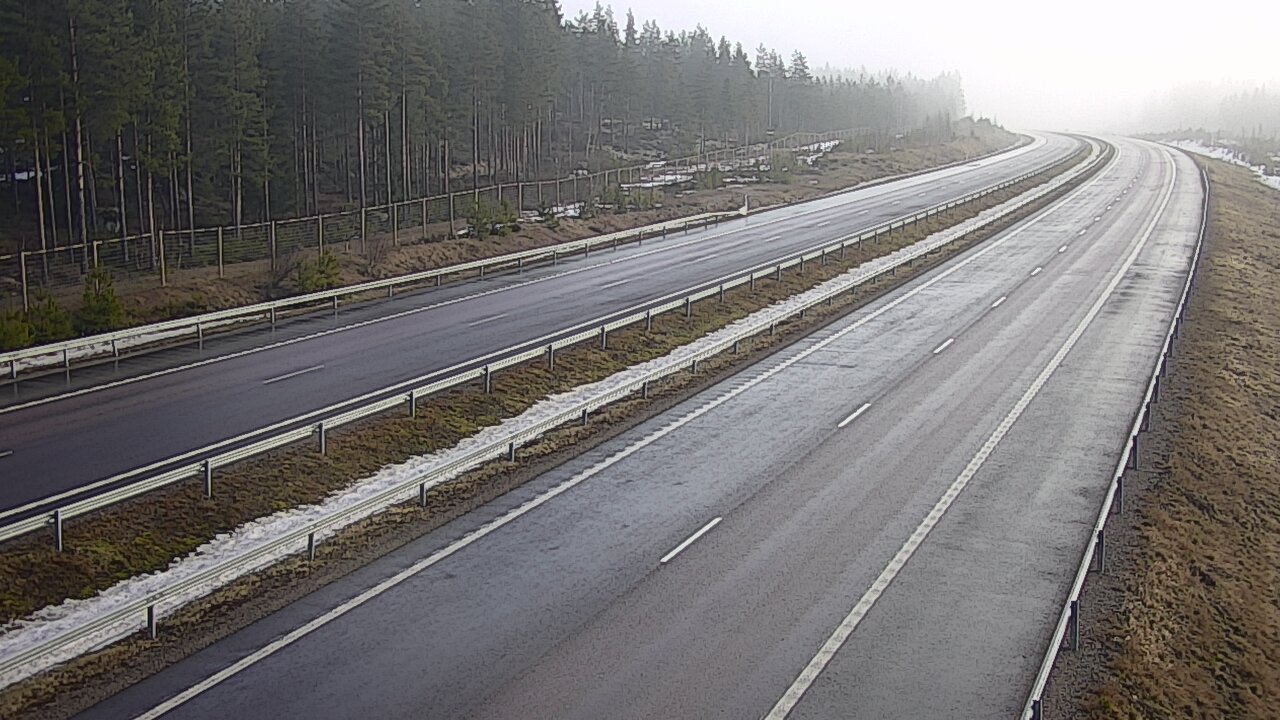 Weather Camera Image Road 7 Virolahti, Vaalimaa tunneli west, Virolahti, Kymenlaakso