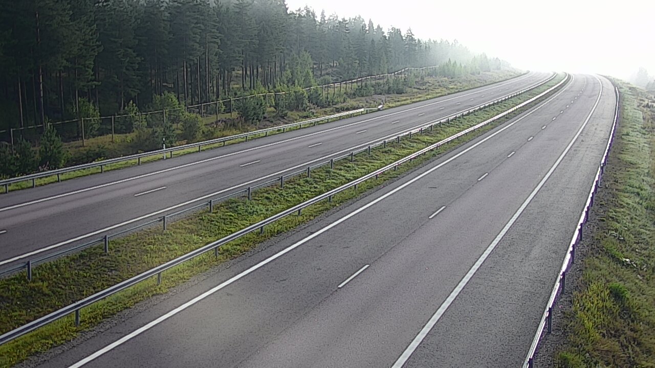 Weather Camera Image Road 7 Virolahti, Vaalimaa tunneli west, Virolahti, Kymenlaakso
