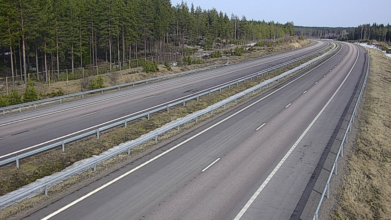 Weather Camera Image Road 7 Virolahti, Vaalimaa tunneli west, Virolahti, Kymenlaakso