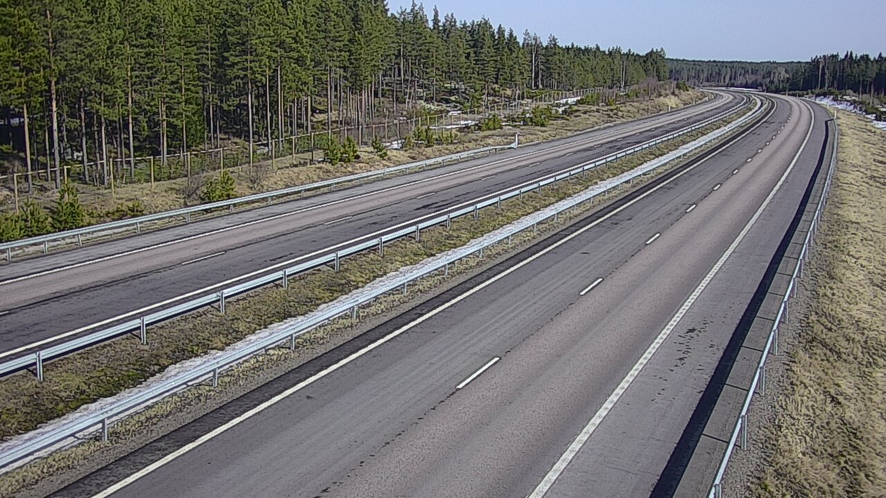 Weather Camera Image Road 7 Virolahti, Vaalimaa tunneli west, Virolahti, Kymenlaakso