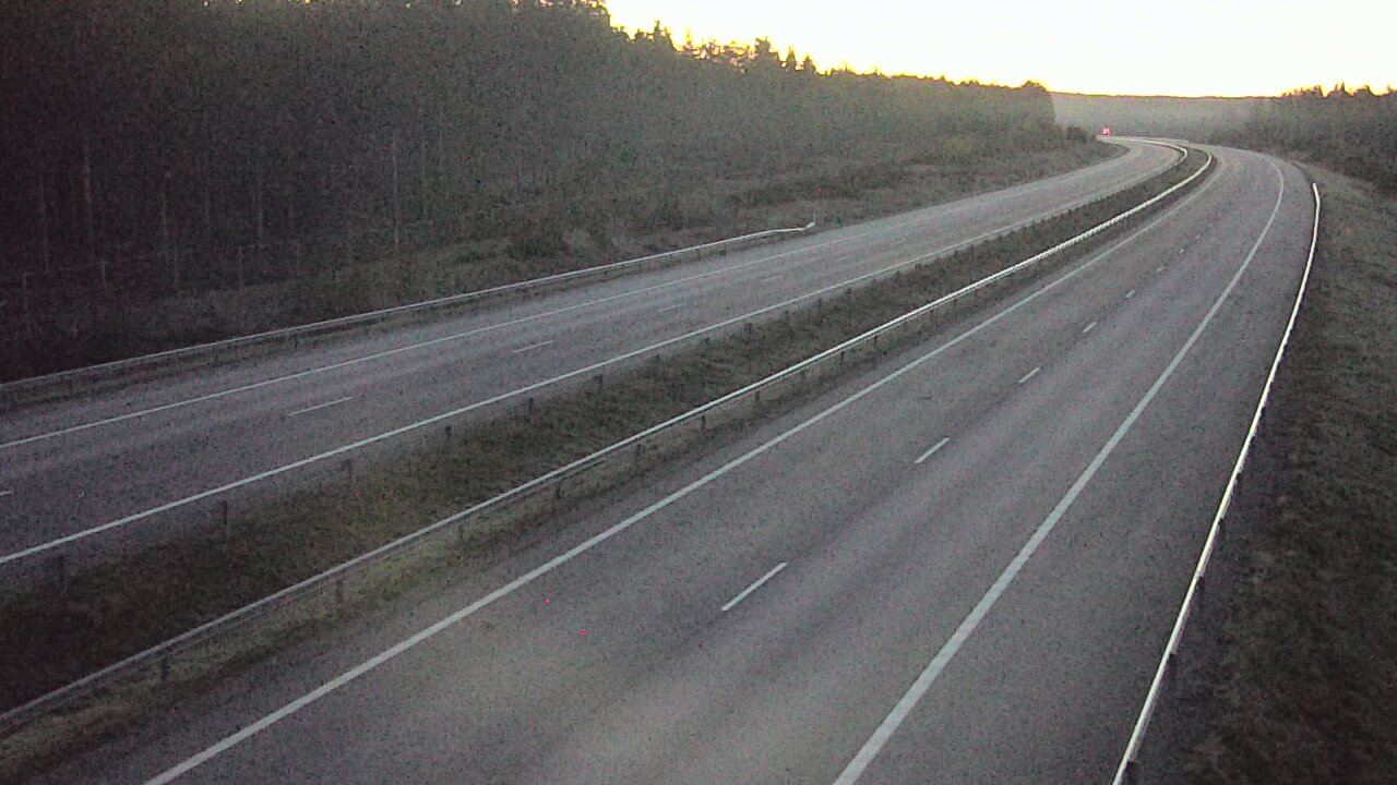 Weather Camera Image Road 7 Virolahti, Vaalimaa tunneli west, Virolahti, Kymenlaakso