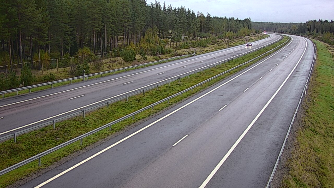 Weather Camera Image Väg 7 Vederlax, Vaalimaan tunneli, väst, Virolahti, Kymenlaakso