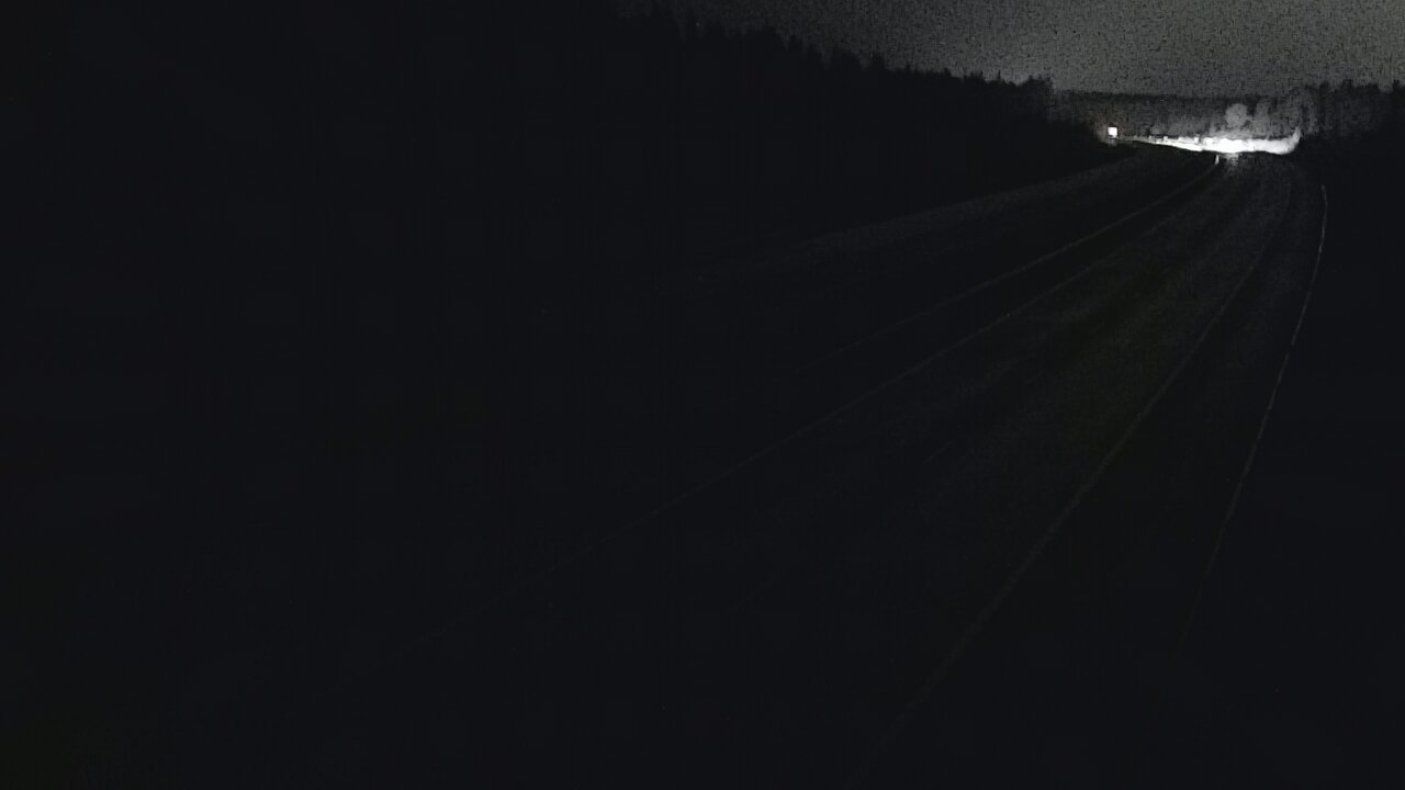 Weather Camera Image Väg 7 Vederlax, Vaalimaan tunneli, väst, Virolahti, Kymenlaakso