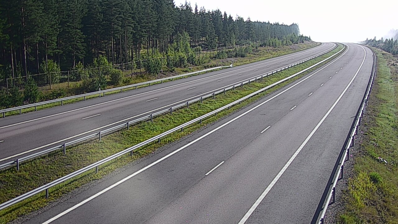 Weather Camera Image Road 7 Virolahti, Vaalimaa tunneli west, Virolahti, Kymenlaakso