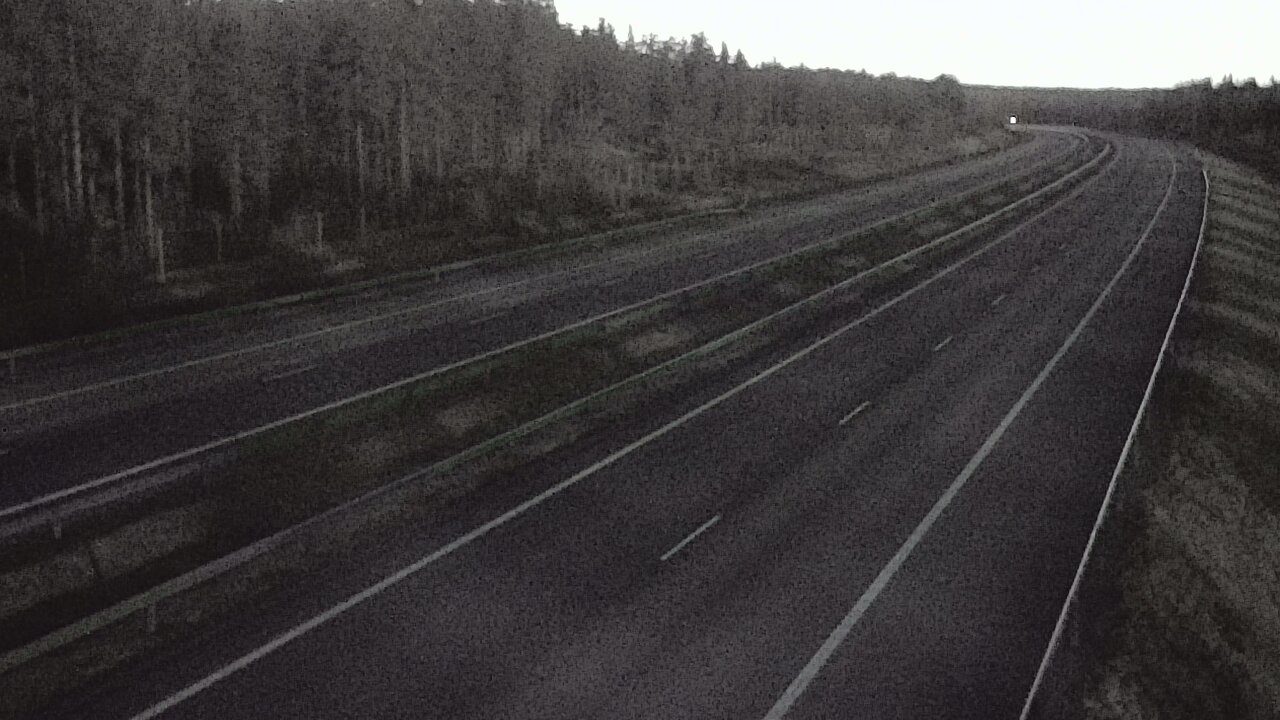 Weather Camera Image Road 7 Virolahti, Vaalimaa tunneli west, Virolahti, Kymenlaakso