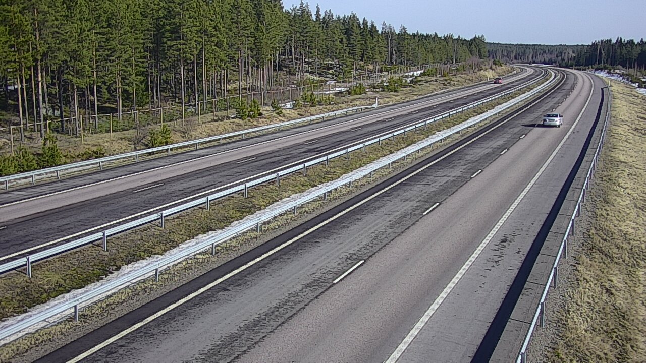 Weather Camera Image Road 7 Virolahti, Vaalimaa tunneli west, Virolahti, Kymenlaakso