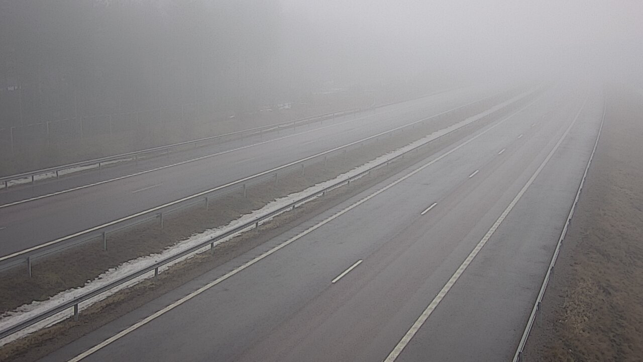 Weather Camera Image Road 7 Virolahti, Vaalimaa tunneli west, Virolahti, Kymenlaakso